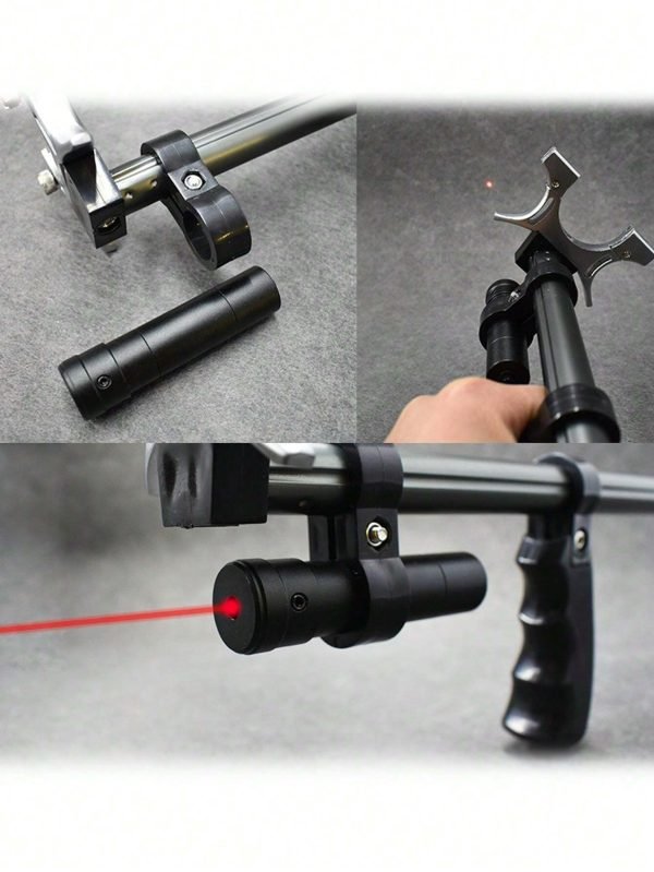 Outdoor Hunting Telescopic Slingshot With A Flat Rubber Band，For Outdoor Shooting Practice And Competition,Outdoor Hunting And Fish Shooting Slingshot - Image 2