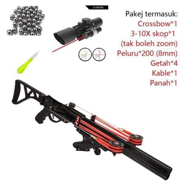 New Hot Selling Long Straight Rod Rubber Band Outdoor Hunting Sling Slingshot RS7 - Image 9