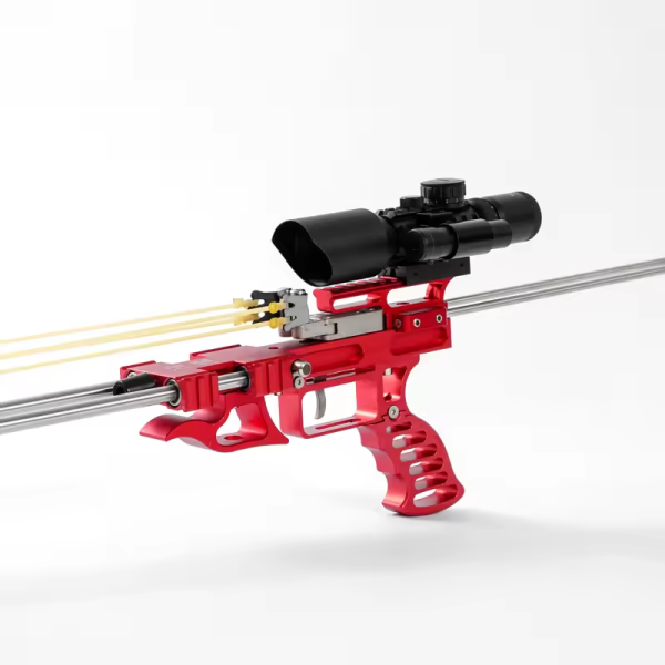 Telescopic Long Rod Slingshot Shooting Precision Sling Shot Hunting With Professional Hunting Accessories - Image 2