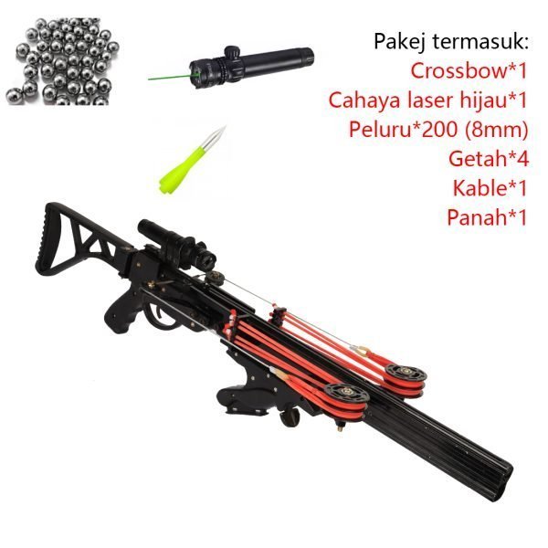 New Hot Selling Long Straight Rod Rubber Band Outdoor Hunting Sling Slingshot RS7 - Image 8