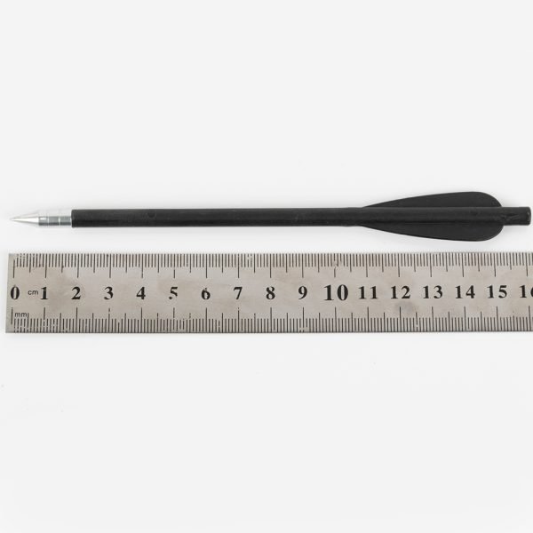 6mm two-feathered arrow (black). - Image 6