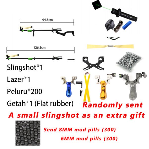 Owl hunting competition slingshot.