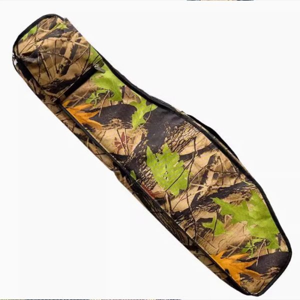 Camouflage slingshot backpack. - Green, 120cm. - Image 6