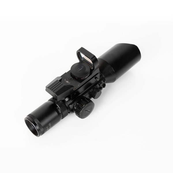 3-10X42E M9 Holographic Sight Scope Wide-field Riflescope with Red Laser and Herring Bone Strutting - Image 13