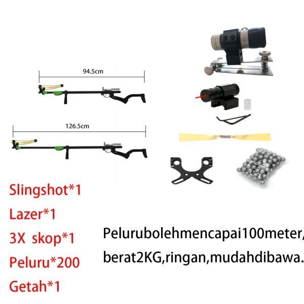 Owl hunting competition slingshot. - Image 15