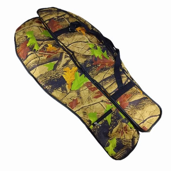 Camouflage slingshot backpack. - Green, 120cm. - Image 5