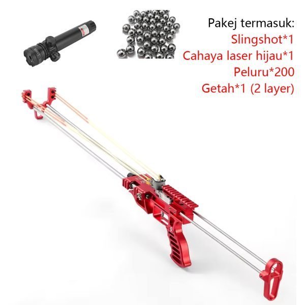 Telescopic Long Rod Slingshot Shooting Precision Sling Shot Hunting With Professional Hunting Accessories - Image 11