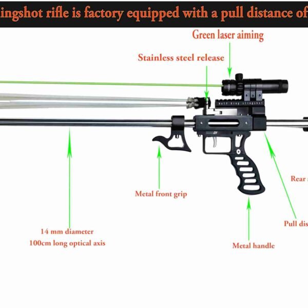 Black Color Full Matel Slingshot