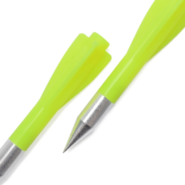 8MM two-feathered short arrow (green 1 piece). - Image 5